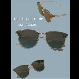 Translucent sunglasses